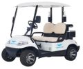 Steel 36 Volts 4 kw AQUILA EV 2 seater white electric golf cart
