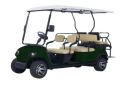 6 Seater Metallic Green Electric Golf Cart