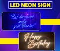 Led Neon Light Sign Board