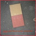 Cement Red / Yellow / Grey matt finish chequered tile