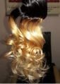 Broad Two Tone Curly Hair Extension