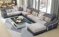 U-Shape Grey Designer Sofa Set