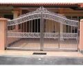 Khodiyar Fabricators designer stainless steel swing gate