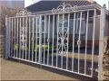 Khodiyar Fabricators galvanized iron swing gate