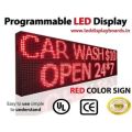 Rectangular New red outdoor led display board