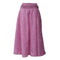 Ladies Summer Skirt Made of 100% Cotton Pink