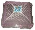 Poly Cotton Pink 4 sticks baby mosquito net