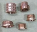 Copper brass hex coupling nut