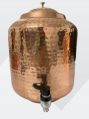 11 Ltr Hammered Copper Water Tank