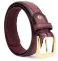 Plain Polished leather belts