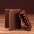 Brown Plain leather wallets