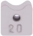 PENSLA Square Natural New 20 mm concrete spacer