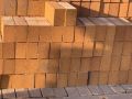 Clay Polished Rectangular Brown refractory bricks