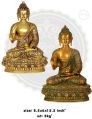 Metal Brown Golden Light Brown Printed Polished Dhrama Goods Exports Pvt. Ltd Handmade brass statues
