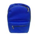 Polyester Blue Printed HI-PICK bule school backpack bag
