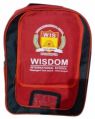 Red & Black Printed HI-PICK wisdom custpomized school backpack