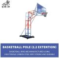 Grip BasketBall Pole With Four Pillar Umbrella System (2.2 Extension)