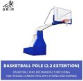 Grip BasketBall Pole With Hydraulic Spring Loaded System(2.2 Extension)