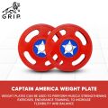 Grip Captain America Weight Plate