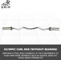 Grip Olympic Curl Rod Without Bearing