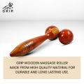 Grip Wooden Massage Roller Small