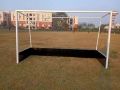 Wooden White NGS hockey goal post