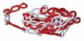 Red And White Plastic Traffic Cone Chain
