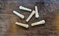 Unbleached Guitar Bone Creamer Bone Bridge Pins