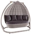 Arvabil Handmade Wicker Hanging Swing Sofa For 4 Seater, four person, Family Swing-NS74