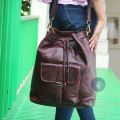 Ladies Genuine Leather Sling Bag