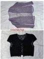 imported second hand one time used crochet top