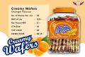 Orange Flavour Creamy Wafers