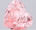 Pink heart diamond