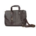 Coffee Coffee chandler leather briefcase