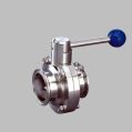 Stainless Steel TC End Butterfly Valve