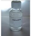 Transparent acetic acid liquid