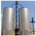 100 W Cylindrical Mild Steel stainless steel storage silo