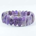 Round Purple amethyst bracelet
