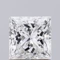 Princess Shaped 1.25ct E VS2 IGI Certified Lab Grown CVD Diamond