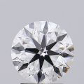 Polished Excellent Corporation round shaped vs1 igi certified lab grown cvd diamond
