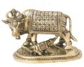 Brass Cow & Calf Statues AR002556F
