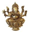 Brass Ganesha Statue AR0031NA