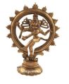 Sampoornam Polished Carved brass nataraja statue ar004sf