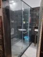 Sliding Transparent glass shower enclosure