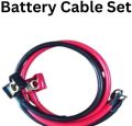 Vicky Black Red battery cable set