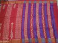 Unstitched Printed Multicolor pure silk kalamkari saree