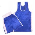 Red Blue Half PMC boxing dress
