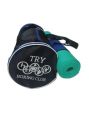 Protect Available in various colours Plain polyester zipper gym bag