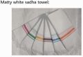 Matty White Sadha Towel