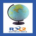 Plastic RX2 Scitech India Geographical Globe